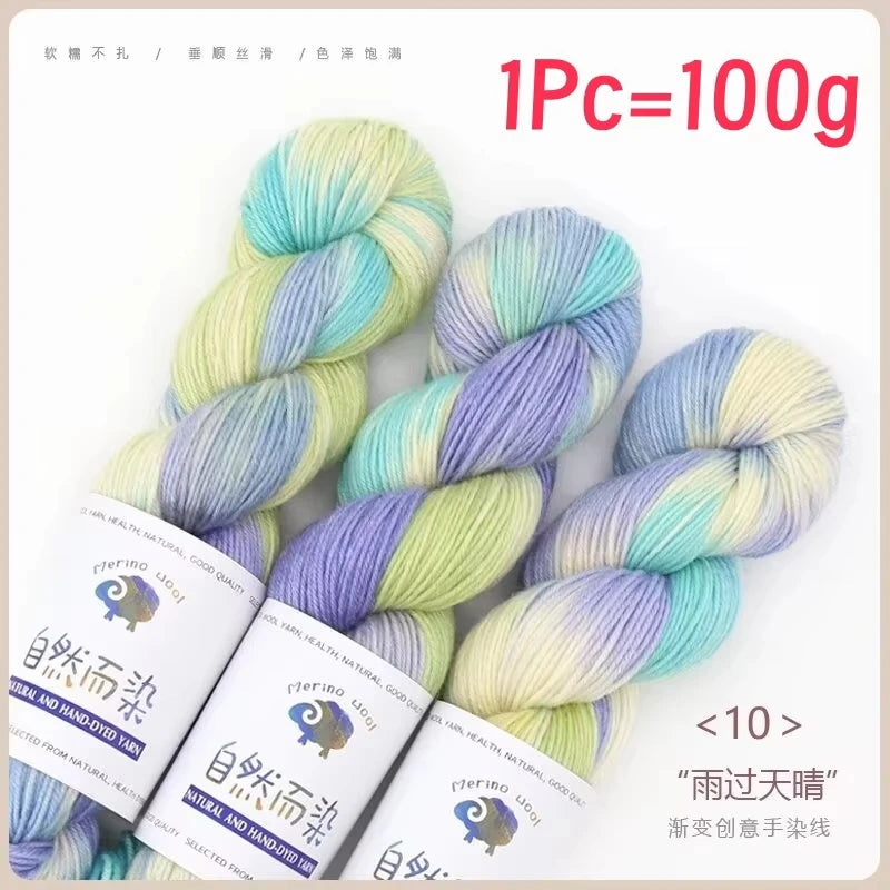 1Pc 100g/roll Merino Wool