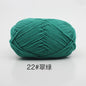 40-50g/Set 4ply Milk Cotton(80%) Knitting Yarn