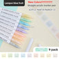 LANGUO 207/9 Colors Direct Liquid Acrylic Marker Soft Brush Paint Pen