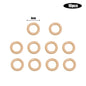 Unfinished Solid Wooden Rings Natural Wood Hoops