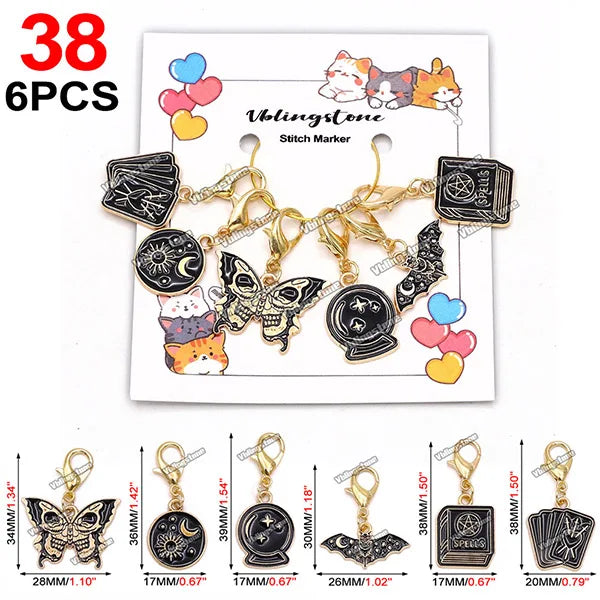 Cat Knitting Stitch Markers