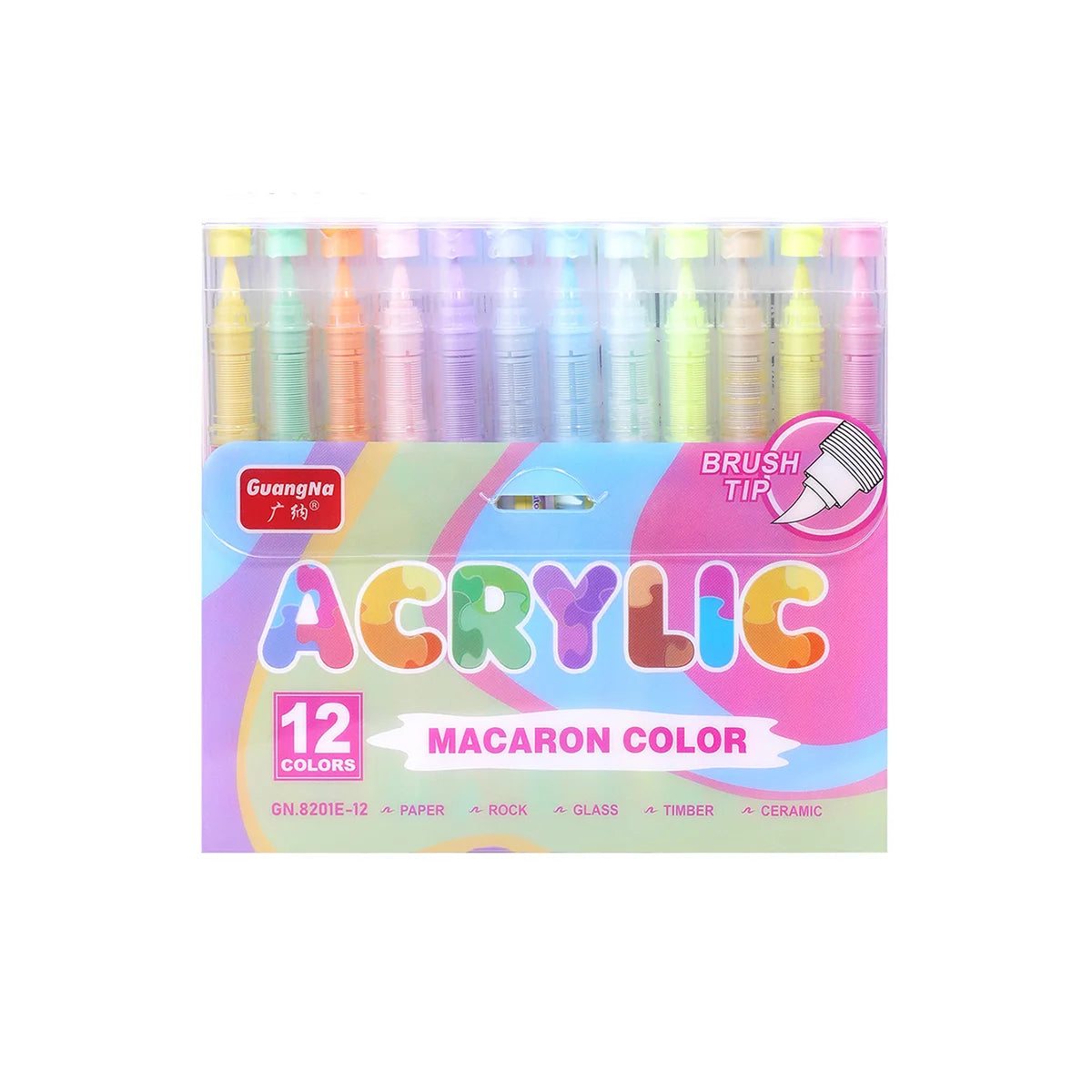 24 Colors Skin Tone Acrylic Paint Pens