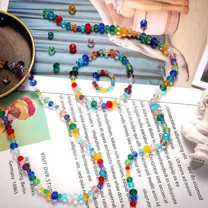 300pcs Round Crystal Glass Beads  4mm 6mm 8mm