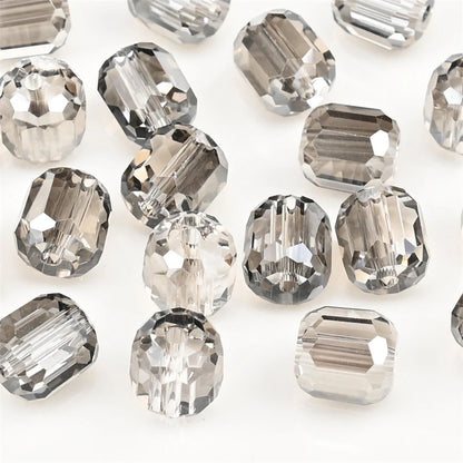 9mm Austria Crystal Beads Faceted Round Barrel Loose Spacer Beads