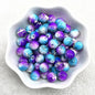 4/6/8/10mm Pattern Round Glass Beads Loose Spacer Beads