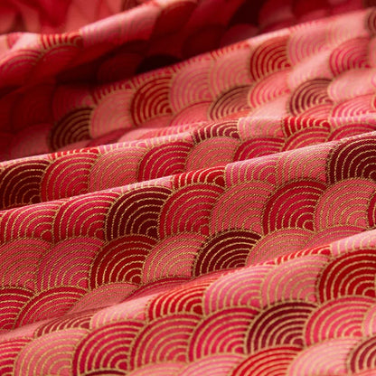 50x145cm Japanese Kimono Bronzed Fabric