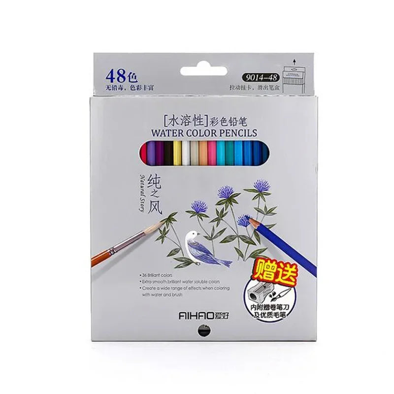 Nature story color pencils for drawing 12/18