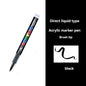 16 Colors Straight liquid Acrylic Paint Pen