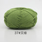 40-50g/Set 4ply Milk Cotton(80%) Knitting Yarn