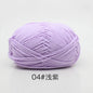 40-50g/Set 4ply Milk Cotton(80%) Knitting Yarn