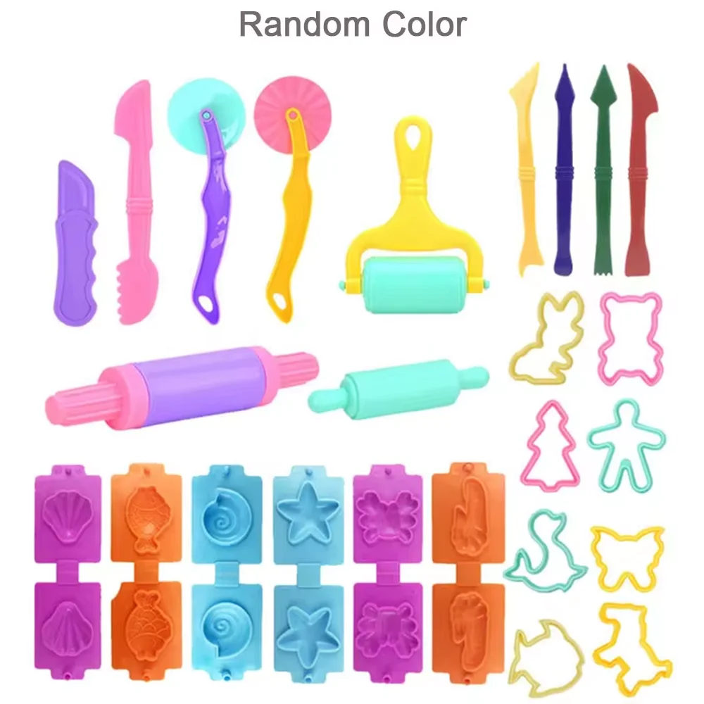 26 Piece Set DIY Plasticine Mold Modeling Clay Accessories