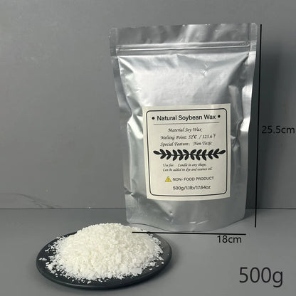 500g/1kg Pure Soy Wax Paraffin Material