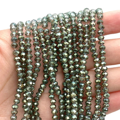 2 3 4 6 8mm Austria Faceted Crystal Beads Rondelle