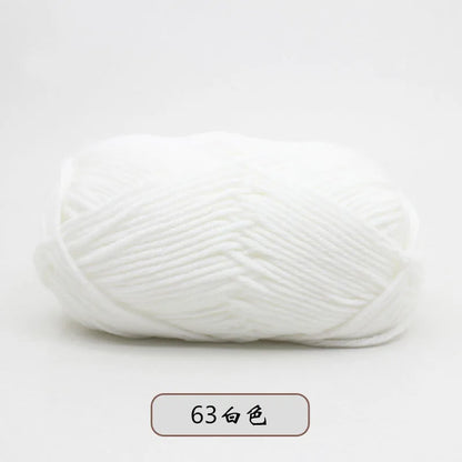 40-50g/Set 4ply Milk Cotton(80%) Knitting Yarn