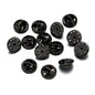 100pc Metal Locking Pin Back Brooch Badge Holder