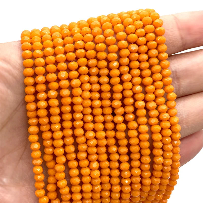 Multicolor 2 3 4 6 8mm Austria Faceted Crystal Beads