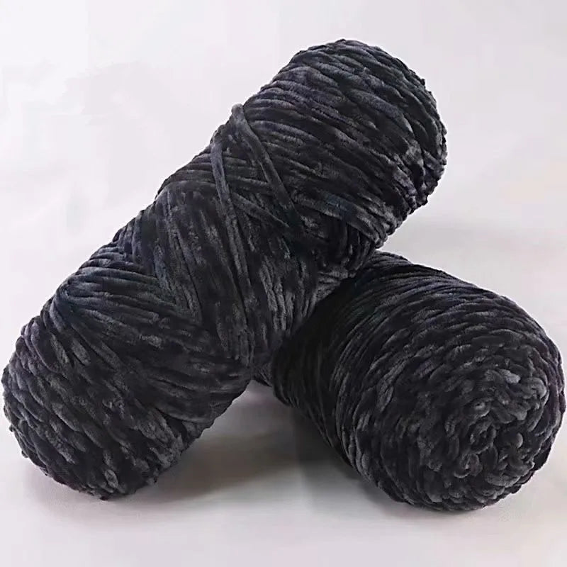 DIY 100% Polyester  Velvet Yarn