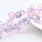 Austria AB Color Crystal Strawberry Beads 10*8mm Shiny Faceted Glass Beads
