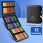 Premium 48/72/120/200 Soft Core Pencils Set with Portable Case