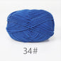 A1-a 50g/Set Soft Milk Cotton Yarn for Crochet Threads for Knitting