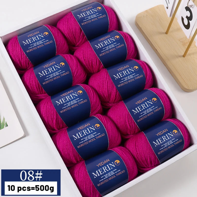 500g fine fine wool yarn