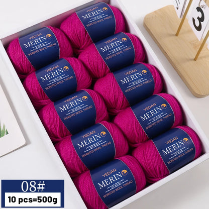 500g fine fine wool yarn