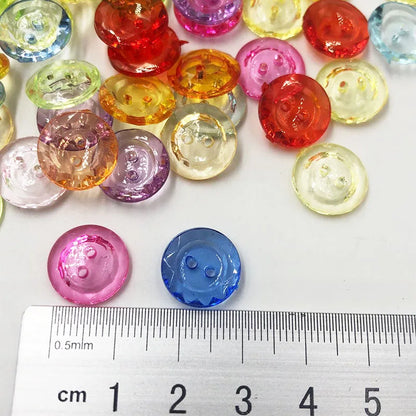 50/100PCS New Style 2 Hole Plastic Buttons