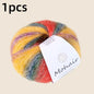 Gradient Mohair Soft Cotton Yarn