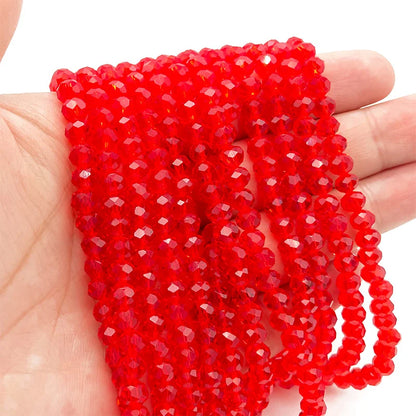 Multicolor 2 3 4 6 8mm Austria Faceted Crystal Beads
