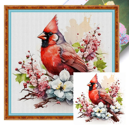 Full Embroidery Cross stitch Eco-cotton Thread 18CT Printed
