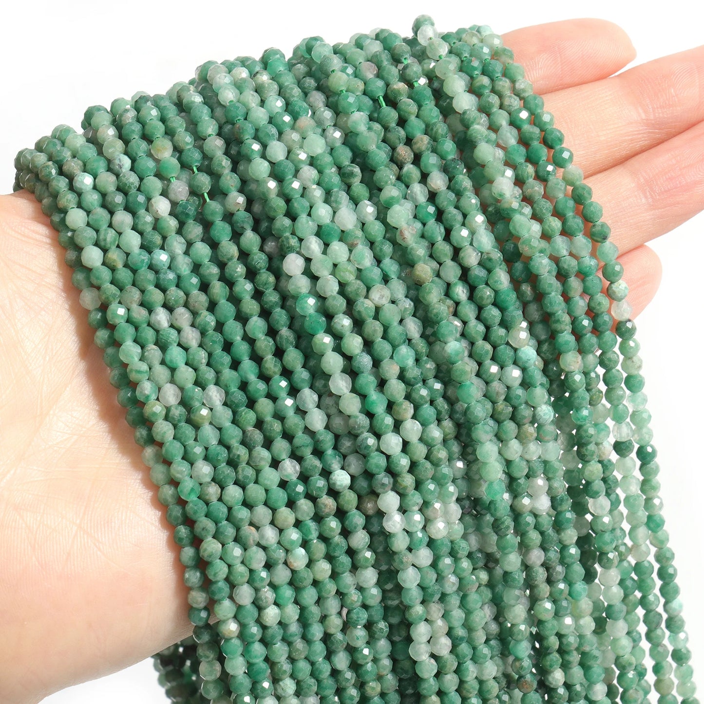 Wholesale Faceted Natural Stone Beads Faceted Amazonite Aquamarine Opal Labradorite