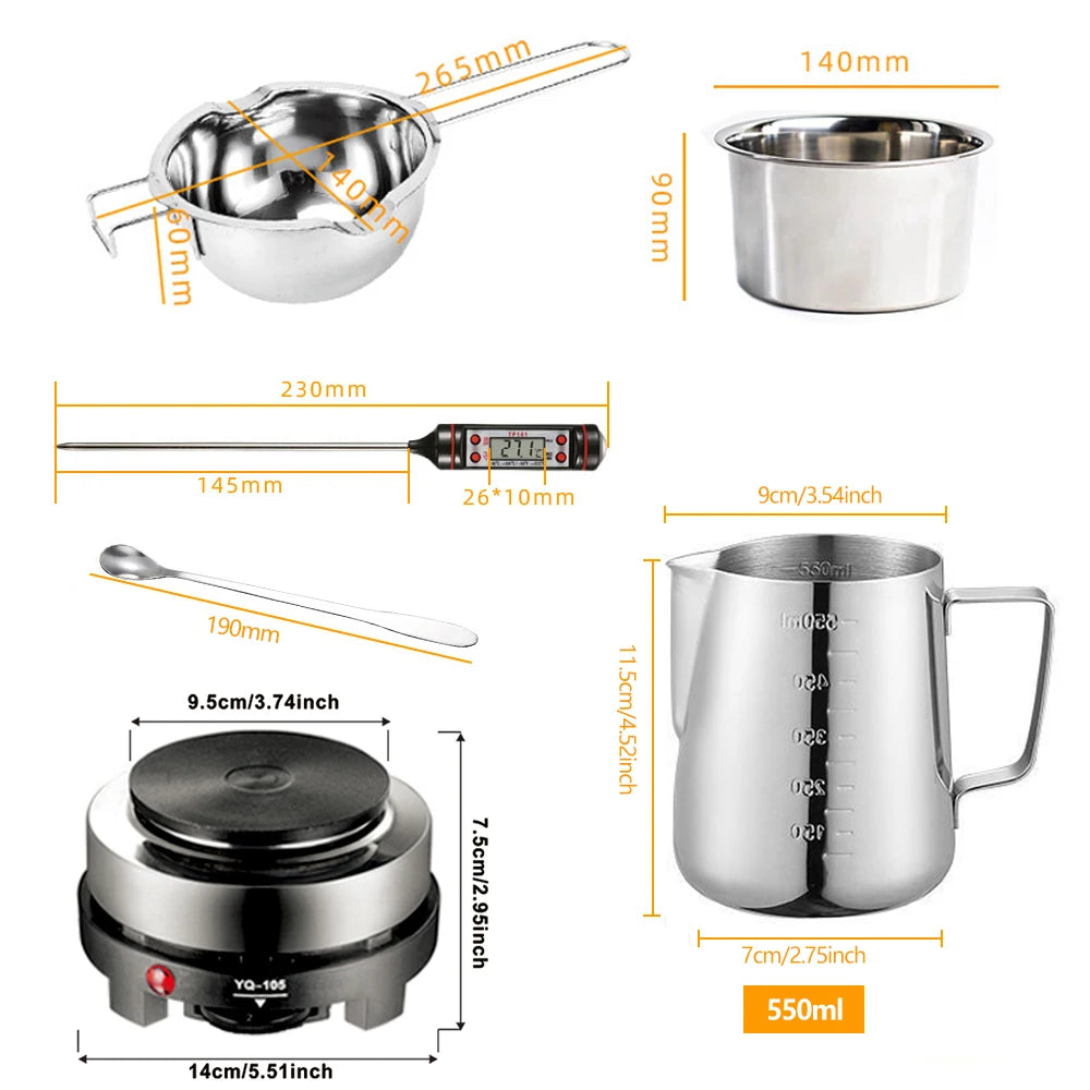 DIY Scented Candle Making Materials Tool Set