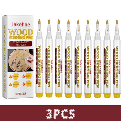 Wooden Burning Marker Pens