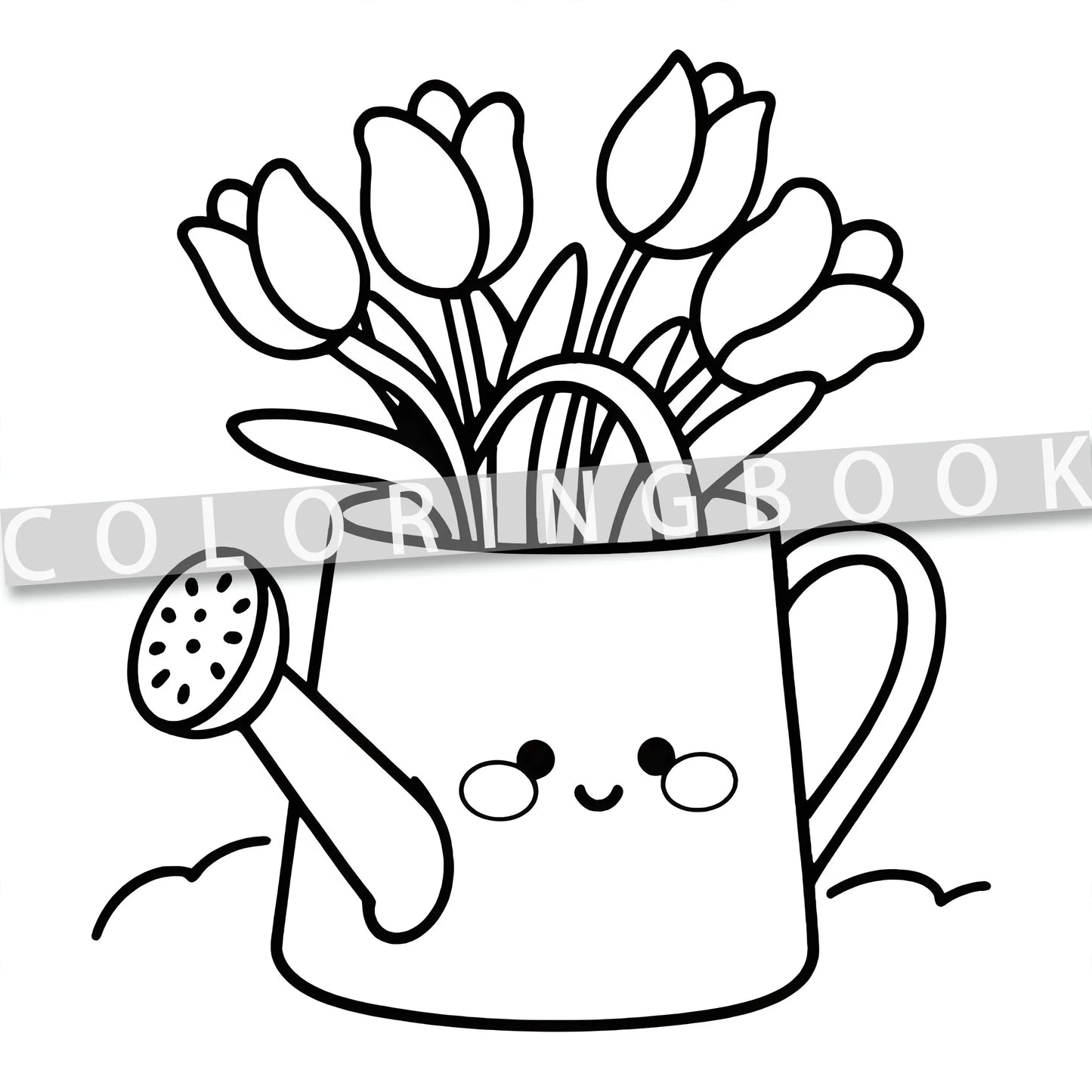 CUTE Bold-easy Patterns Coloring Book