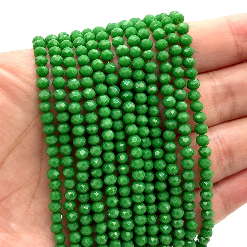 Multicolor 2 3 4 6 8mm Austria Faceted Crystal Beads