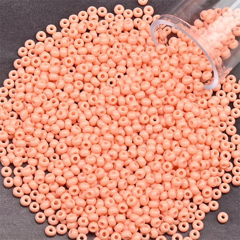 12Grams/Tube 2mm Metallic Seed Beads Japanese Round Glass Seedbeads 1200pcs