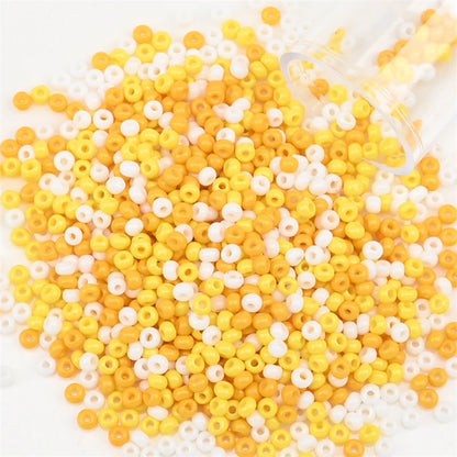 12Grams/Tube 2mm Metallic Seed Beads Japanese Round Glass Seedbeads 1200pcs