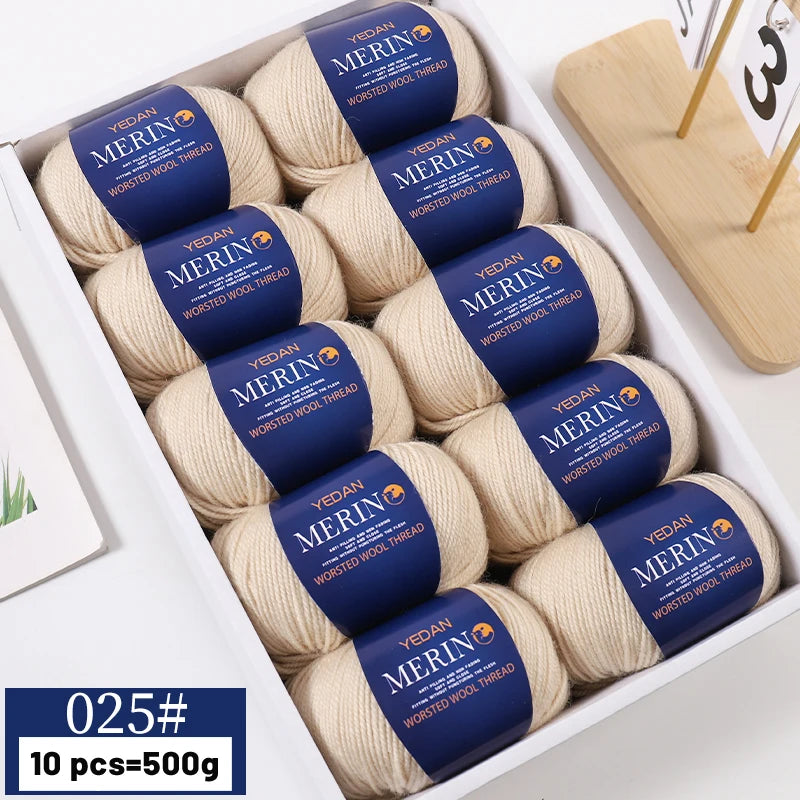 500g fine fine wool yarn