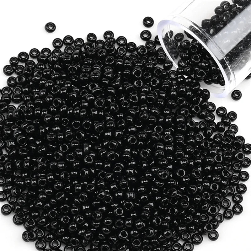 12Grams/Tube 2mm Metallic Seed Beads Japanese Round Glass Seedbeads 1200pcs