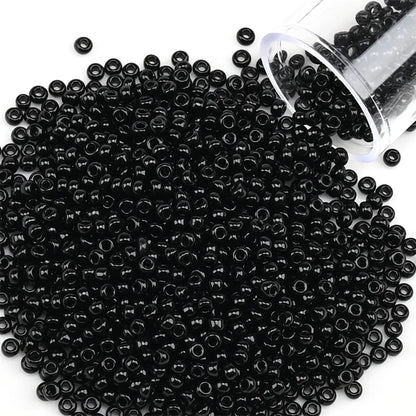 12Grams/Tube 2mm Metallic Seed Beads Japanese Round Glass Seedbeads 1200pcs