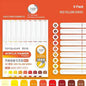 LANGUO 207/9 Colors Direct Liquid Acrylic Marker Soft Brush Paint Pen
