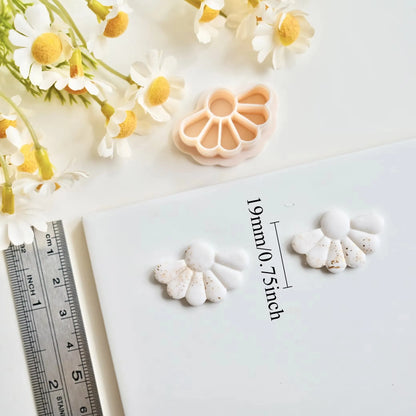Flowers Polymer Clay Earring Cutters for Jewelry Pendant
