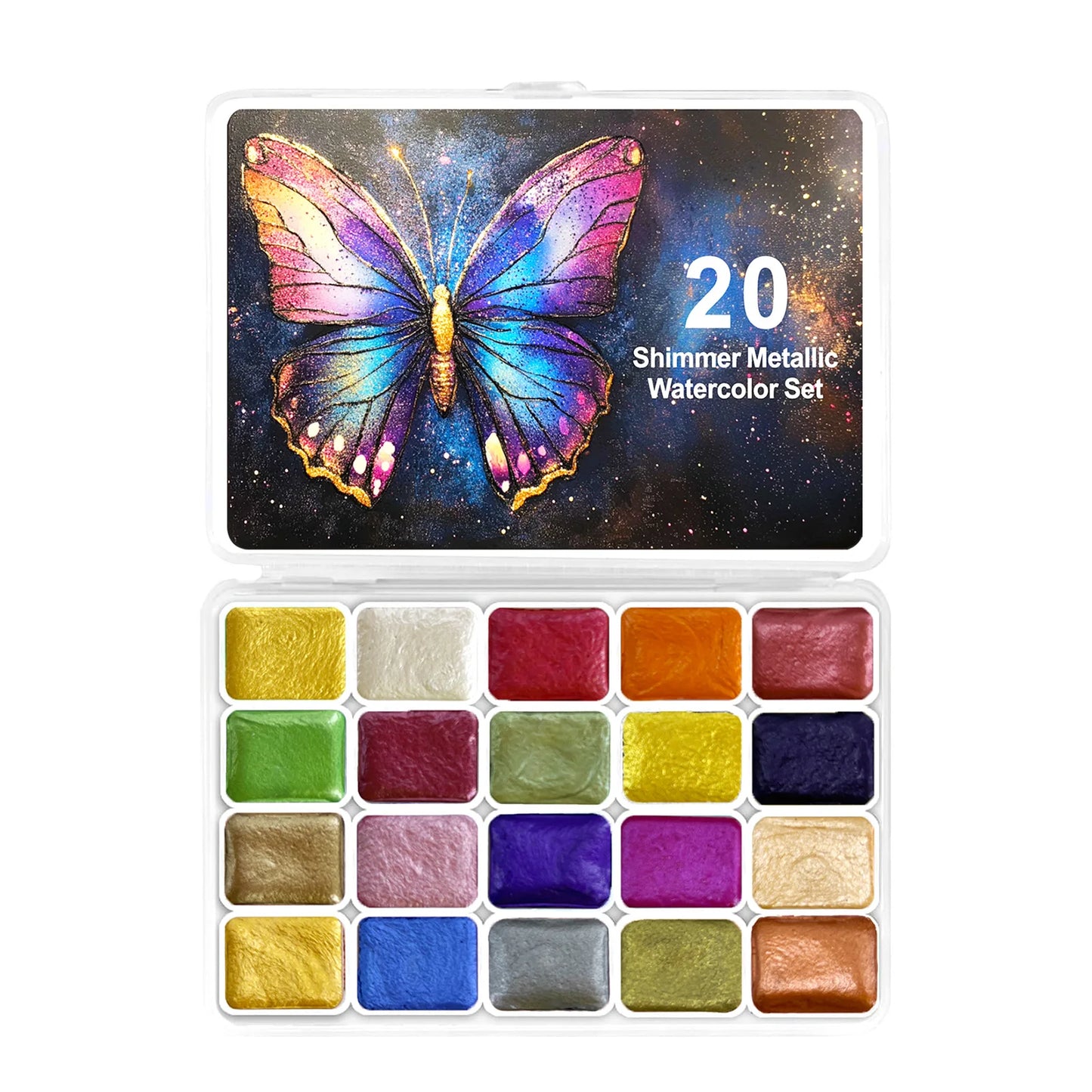 20/60/96 Glitter Watercolor Kit