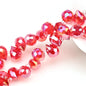 Austria AB Color Crystal Strawberry Beads 10*8mm Shiny Faceted Glass Beads