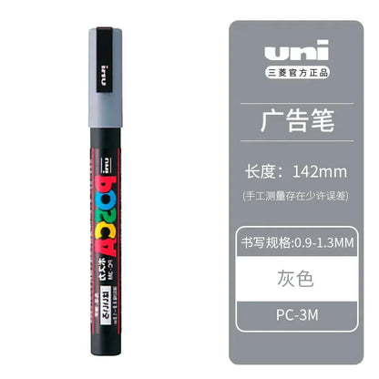 Uni Posca Full Marker PC-1M 3M 5M Multi-Colours Acrylic