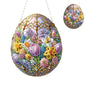 Easter Egg Basket Rhinestone Diamond Art Pendants
