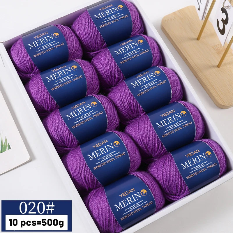 500g fine fine wool yarn