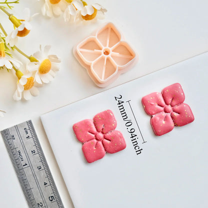 Flowers Polymer Clay Earring Cutters for Jewelry Pendant