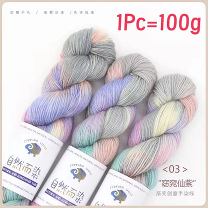 1Pc 100g/roll Merino Wool