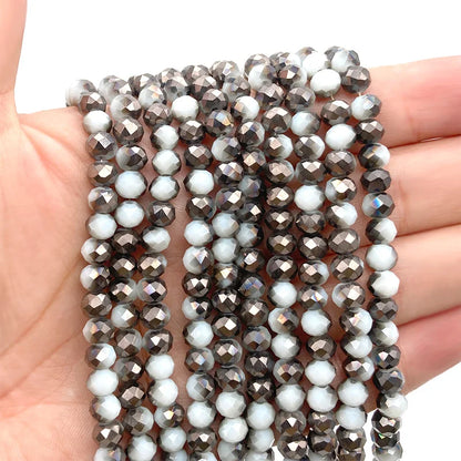 2 3 4 6 8mm Austria Faceted Crystal Beads Rondelle